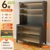 Aparador de Pizarra para Cocina Estante de Almacenamiento Multifuncional Armario de Almacenamiento de Múltiples Niveles de Pie para el Hogar Armario de Almacenamiento de Acero para Horno de Microondas
