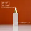 Botellas de Aceite Esencial Escarchadas al por Mayor Portátiles Reutilizables Vacías Botellas de Vidrio Espeso con Gotero Botellas Vacías de Esencia Cosmética Botellas con Gotero