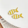 Estilo Ins Estilo Coreano Estilo Marino Estrella de Mar Pez Pequeño Goteo de Aceite Colgante DIY Collar Colgante Joyería para Orejas Accesorios Material