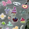 Estilo Ins Coreano Adesivo de Gelatina de Aparência Premium Capa para Celular Caderno iPad Fofo Adesivo Guka Bom Humor DIY