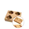 Portavasos desechable para leche espesa, té, café, bebidas, individual, doble, cuatro tazas, embalaje, base de soporte fijo, fabricantes al por mayor 1