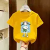 Camiseta de Manga Corta para Niña Verano 2026 Nuevo Estilo Niños Top de Algodón Puro Ropa de Verano Súper Bonita Capa Base de Verano T