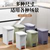 Sala de Estar de Lujo Ligero y Atractiva con Cubierta Pedal Doble Cubo Basurero para Hogar Dormitorio Baño Inodoro Cocina Gran Capacidad