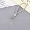 Cordón para Teléfono Móvil Lujo Accesible Llavero Colgante Diamante Completo Equipaje Cadena de Diamantes Colgante DIY Cuerda Corta de Muñeca Anti-Pérdida