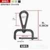 Hebilla de bolso accesorios cerradura de hardware hebilla de metal correa de bolso engrosada hebilla colgante hebilla de mochila hebilla de tornillo accesorios hebilla de bolso de cuero