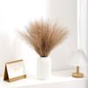 Capim dos Pampas Dourado 55CM Cruzamento Transfronteiriço Amazônico Decoração Boho Nórdica Capim de Papiro Artificial Capim Reed Simulado