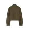 Comercio exterior transfronterizo 2026 nuevo otoño chaqueta holgada con bajo fruncido 1353274 y pantalones de trabajo de corte recto 1353278