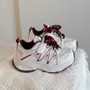 Novos Tênis Mesh 'Dad Shoes' Infantis para Primavera/Verão 2026 com Velcro, Solado Macio, Respiráveis, Antiderrapantes, Casuais Esportivos para Meninos e Meninas