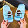Pantuflas de EVA para niños y niñas, de verano, con dibujos animados, antideslizantes, lindas, con suela suave y suelas gruesas para niños pequeños
