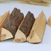 Adornos de Leña Estacas de Tronco Adornos de Madera de Pino Chino Accesorios Suaves Suministros de Decoración Floral Decoración de Jardinería Bloque de Leña