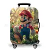 Funda elástica engrosada para equipaje, funda protectora para maleta de viaje, funda antipolvo, funda protectora para maleta con ruedas, funda para equipaje