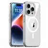 AliExpress Nuevo Producto Transparente Acrílico Manzana Magnético 2 en 1 Funda para Teléfono Fuerte Adhesión Magnética Cubierta Protectora Funda para Teléfono