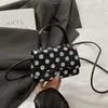 Nova Temporada Bolsa Casual Simples com Bolinhas Estampadas, Bolsa de Mão Simples da Moda Tendência, Bolsa de Ombro Estilosa