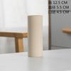 Vaso Cerâmico Artesanal Redondo Fosco Estilo Nórdico Retro Pastoral com Pontos Pretos Ferrugem Casa Simples Retro