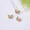 Ouro Antigo Pingando Óleo Palavra de Bênção Paz Flor Boutique Pulseira DIY Contas Separadas Pingente Pingente Acessórios de Joalheria Atacado