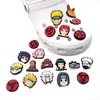 Flor de zapato Naruto Nuevo Anime Desmontable Zapatos Croc Flor de zapato Hebilla de zapato Accesorios Decoración de zapato de jardín