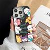 Funda de cuero Sanrio para iPhone15pro max funda para teléfono Apple 16 nueva 14/13 funda protectora 12