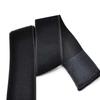Vendas Diretas de Fábrica Velcro Elástico Que Não Enrosca Preto e Branco Elástico Velcro Não Aveludado Tiras de Gancho e Laço
