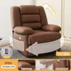 Sofá de Masaje Eléctrico Individual Multifuncional Espacio de Sala de Estar Silla Mecedora Reclinable Perezosa de Ocio Silla Giratoria Modelo Nuevo 2024