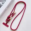 Cordón para Teléfono Versátil Correa Cruzada de Dopamina Deportes al Aire Libre Correa Ajustable para Cuello de Cámara Tejida Anti-Pérdida