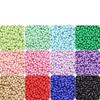 Super acrílico color sólido nacarado cuentas de arroz de maní DIY cadena para teléfono móvil llavero material cuentas sueltas accesorios de joyería