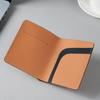 Billetera de Cuero de Primera Capa Bolsa Multifuncional para Tarjetas Bolsa de Almacenamiento para Licencia de Conducir Clip Único Bolsa para Tarjetas Bancarias Delgada y Ligera Pequeña Cartera para Monedas