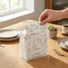 Estante de Acrílico para Almacenamiento de Servilletas Estilo Transparente Caja de Servilletas para Mesa de Comedor Restaurante Occidental Caja de Servilletas Vertical Venta al por Mayor Transfronteriza