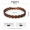 Pulsera Magnética Desmontable para Mujer Mariposa Rojo Antiguo Hebilla Plana Joyería de Aleación de Zinc de Lujo Ligero No Descolorante Venta al por Mayor