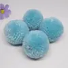 Bola de Lana de 4 cm Colorida Gruesa de Peluche Paquete de Materiales para Ropa Zapatos y Sombreros Hechos a Mano Accesorios para Joyería DIY 1 Pieza