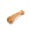 Suprimentos para Cães de Estimação Transfronteiriços: Brinquedos de Mastigar Duráveis de Madeira-Plástico para Cães Pequenos e Médios, Ossos Interativos para Limpeza dos Dentes