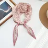 Lenço de Algodão 100% em Forma de Diamante, Nova Faixa de Cabeça Estilo Vintage, Lenço de Seda para Mulheres, Lenço de Cintura, Fita para Cintura, Lenço Decorativo para Pescoço