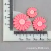 Accesorios para el Cabello Dentados Tocado Pequeña Margarita Accesorios de Resina Flores DIY Pegamento para Niños Pegamento en Crema Paquete de Materiales para Funda de Teléfono Móvil