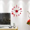Reloj de Pared Moderno Sala de Estar Hogar Pared Digital Silencioso Simple Personalizado Colgante de Pared Dormitorio Luminoso Reloj Decoración