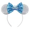 Faixa de cabeça transfronteiriça de Princesa Coroada Acessórios de cabelo novos INS europeus e americanos Faixa de cabeça do Mickey para festival Faixa de cabeça infantil por atacado