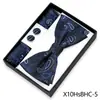 Conjunto de 3 Peças Gravata Borboleta Lenço de Bolso Masculino Caixa de Presente Decoração de Camisa para Casamento Banquete Gravata Borboleta Flor de Gravata Fabricante