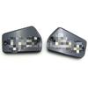 Adecuado para 85-1999 Yamaha V-Max 1200 Motocicleta Tapa del Tanque de Combustible Tapa del Tanque de Combustible de Aluminio Completo Negra