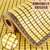 Nuevo Esterilla de Verano para Mahjong Cojín de Sofá Madera Maciza Bambú Esterilla de Verano Sala de Estar Antideslizante Cojín de Asiento Verano Simple Cojín de Asiento para Sofá Fijo