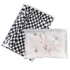 Saco com Zíper Fosco de CPE de Alta Permeabilidade para EPI em estoque Saco para Armazenamento de Roupas Saco Transparente Fosco Saco para Embalagem de Roupa Íntima Atacado