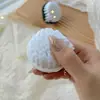 Cepillo para polvo de borde trasero con agarre de dedo transfronterizo, cepillo para polvo redondo de arte de uñas para pretratamiento, cepillo de limpieza de uñas, herramienta de arte de uñas