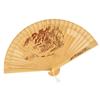 Nuevo Estuche de Regalo Abanico de Madera Fragante Venta al por Mayor Grabado Calado de Doble Cara Abanico Plegable Estilo Chino Clásico Abanico Literario para Damas Fabricante