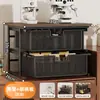 Suporte para máquina de café, organizador de mesa em camadas, porta-cápsulas de café tipo gaveta, porta-xícaras de café e copos de água