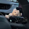 Acessórios de Carro Decoração Urso de Pelúcia Fofo para Interior do Carro Volante Luz Limpador Para-brisa Ornamento
