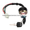 6 fios interruptor chave de ignição caber 2 tempos Taotao Roketa Kazuma bolso mini bicicleta