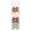 Nuevo Pack Combinado de 10 Pasadores para el Cabello Hechos a Mano con Lazo Sencillo de Amazon para Niños Accesorios para la Cabeza Moda Diaria
