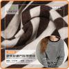 Algodón Suave de Color 1*1 Tejido de Canalé Elástico Mayorista Transfronterizo Otoño e Invierno Tejido de Punto Elástico Ropa Casual Tela para Sudadera