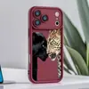 Funda para Teléfono Móvil Apple Domineering Cheetah 16Pro Adecuada para Iphone17 Anti-Caída 14Promax13 Europea y Americana 15 Moderna