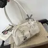 Bolsa de Couro com Cera de Óleo da Moda para Mulheres 2026 Novo Modelo Grande Capacidade Bolsa de Mão para o Dia a Dia Bolsa Versátil de Ombro/Axila