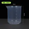 Vaso de Medición de Plástico Vaso de Precipitado con Escala 50/100ml 250Ml1000Ml500 Equipo Experimental Cocina Vaso Medidor Pequeño