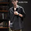 Camisa blanca holgada de manga larga de estilo neutro, chaqueta camisa elegante de moda coreana de venta caliente, top casual holgado para pareja