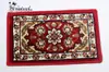 Alfombrilla para Reposabrazos Étnica de Xinjiang, Alfombra Pequeña, Cojín de Asiento, Alfombrilla Aislante Térmico Anti-Escaldaduras, Alfombrilla Rectangular para Sofá, Tetera, Posavasos